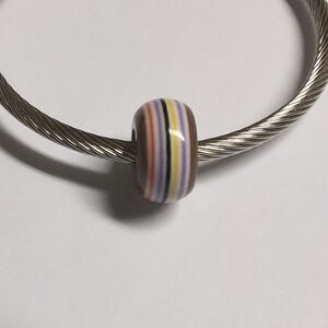 Brown Multicolor Charm for Pandora Style Bracelet‎